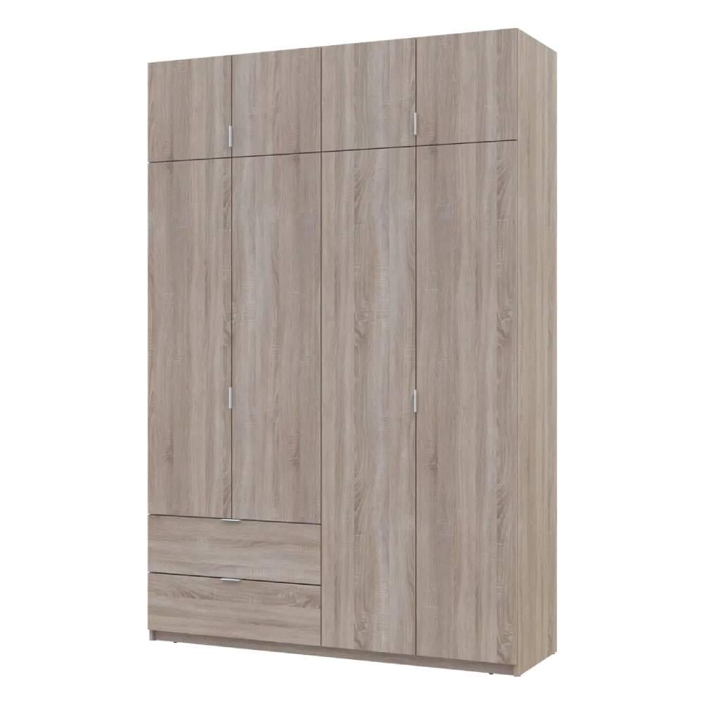 Шкаф для одежды Doros Лукас 160х50х240 см Дуб сонома (DRS-011619) Шкаф для одежды Doros Лукас 160х50х240 см Дуб сонома (DRS-011619)