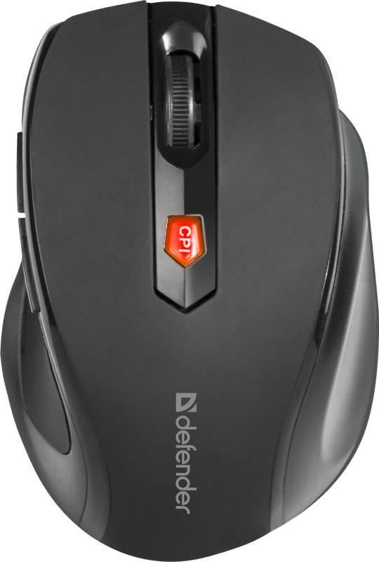 Компьютерная мышка беспроводная Defender Ultra MM-315 1200 dpi 6 кнопок Черный (36260654)