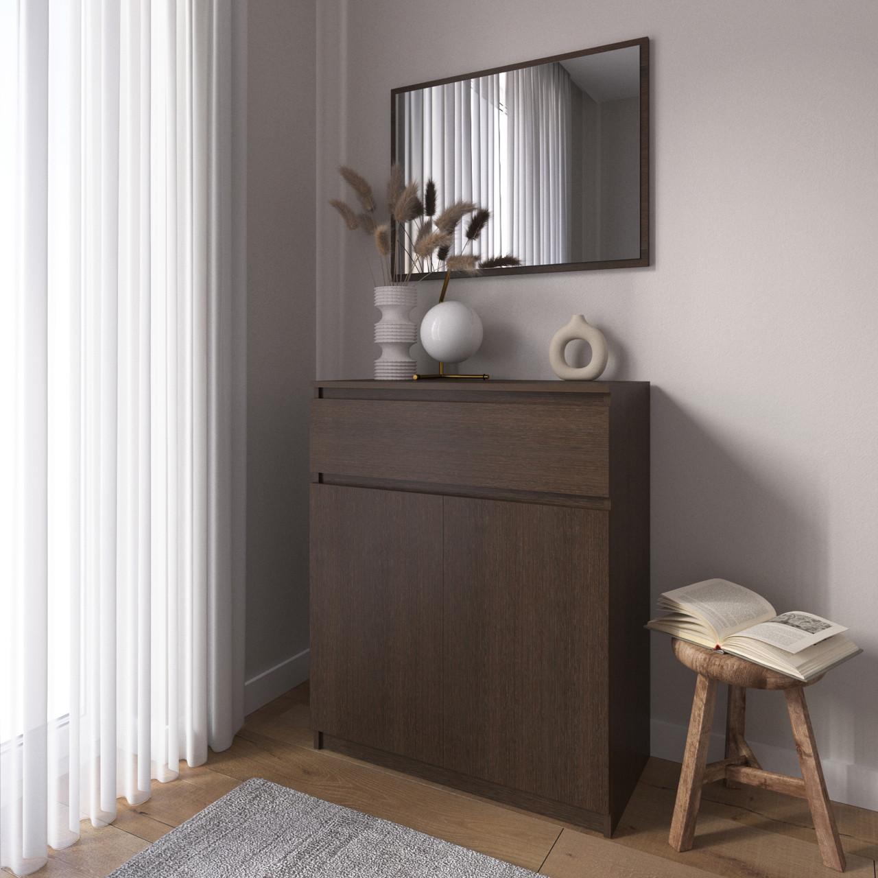 Комод-тумба Вайс R-23 80х40х98 см Венге Темний (30291922) - фото 1 Комод-тумба Вайс R-23 80х40х98 см Венге Темний (30291922) - фото 1