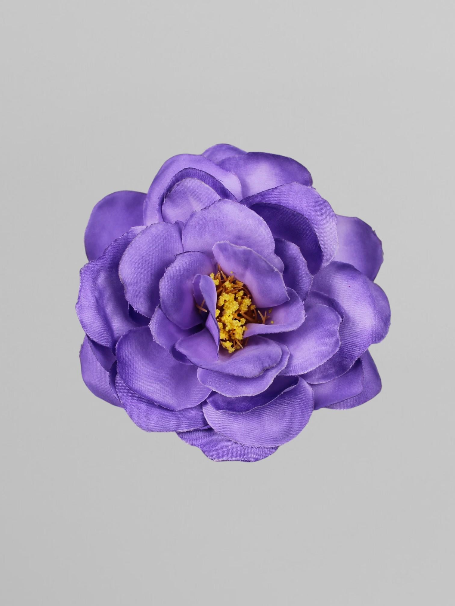 Головка искусственной чайной розы 10 см Сиреневый (К02150)