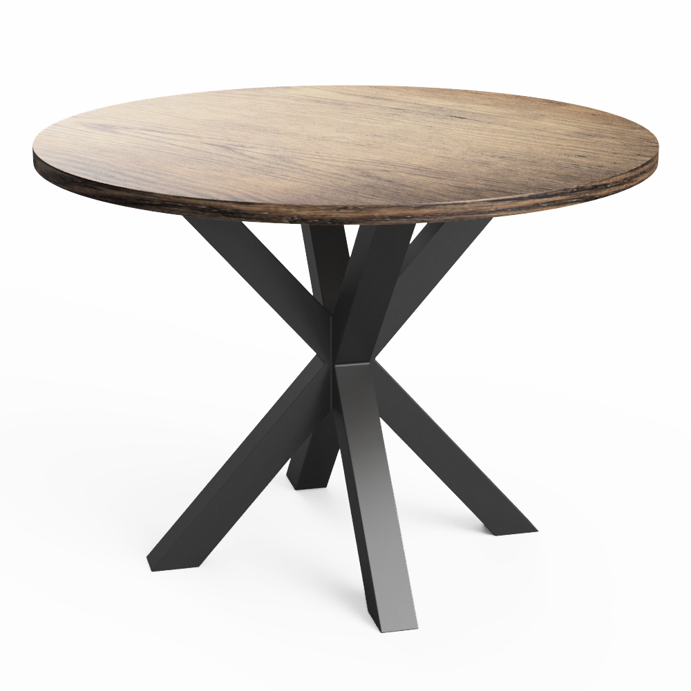 Каркас для журнального стола из металла Loft 450х450 мм H 450 мм Черный (1097) - фото 4 Каркас для журнального стола из металла Loft 450х450 мм H 450 мм Черный (1097) - фото 4