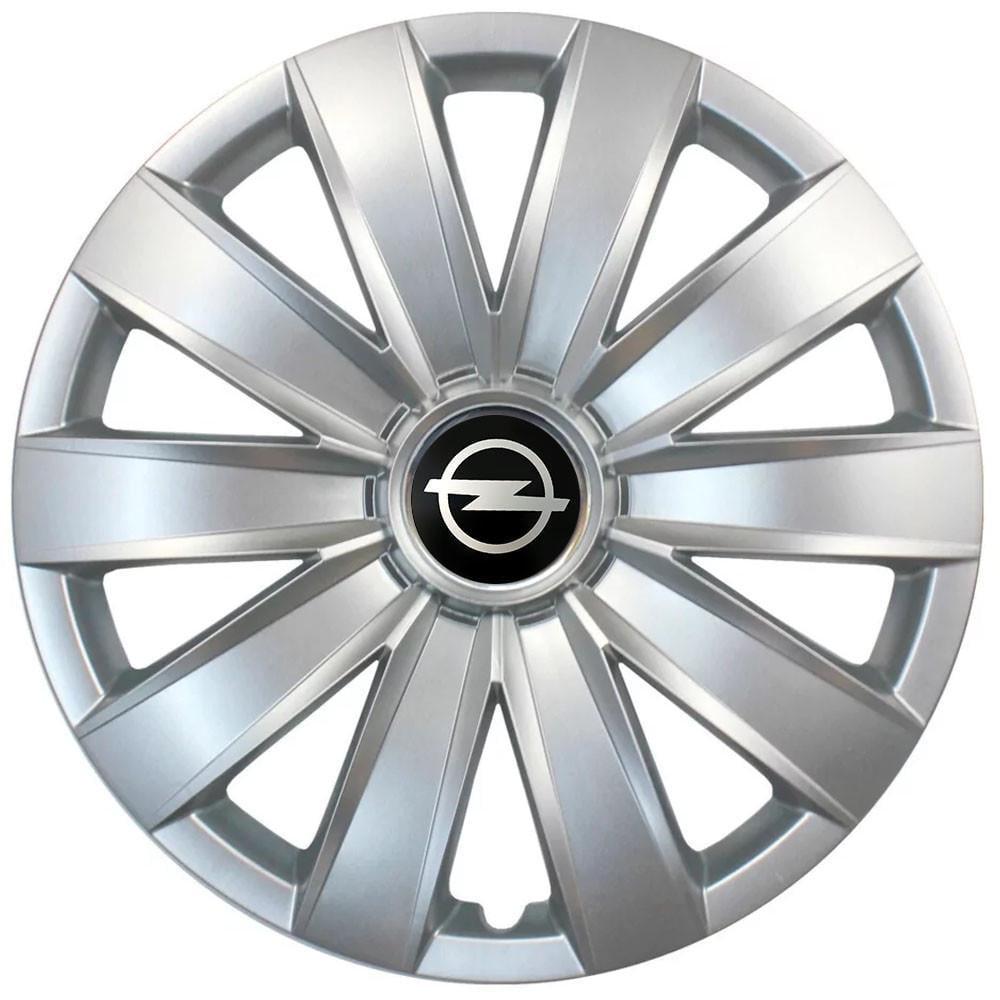 Колпаки SJS R16 с логотипом Opel 421 4 шт. Серебристый (2654554747)