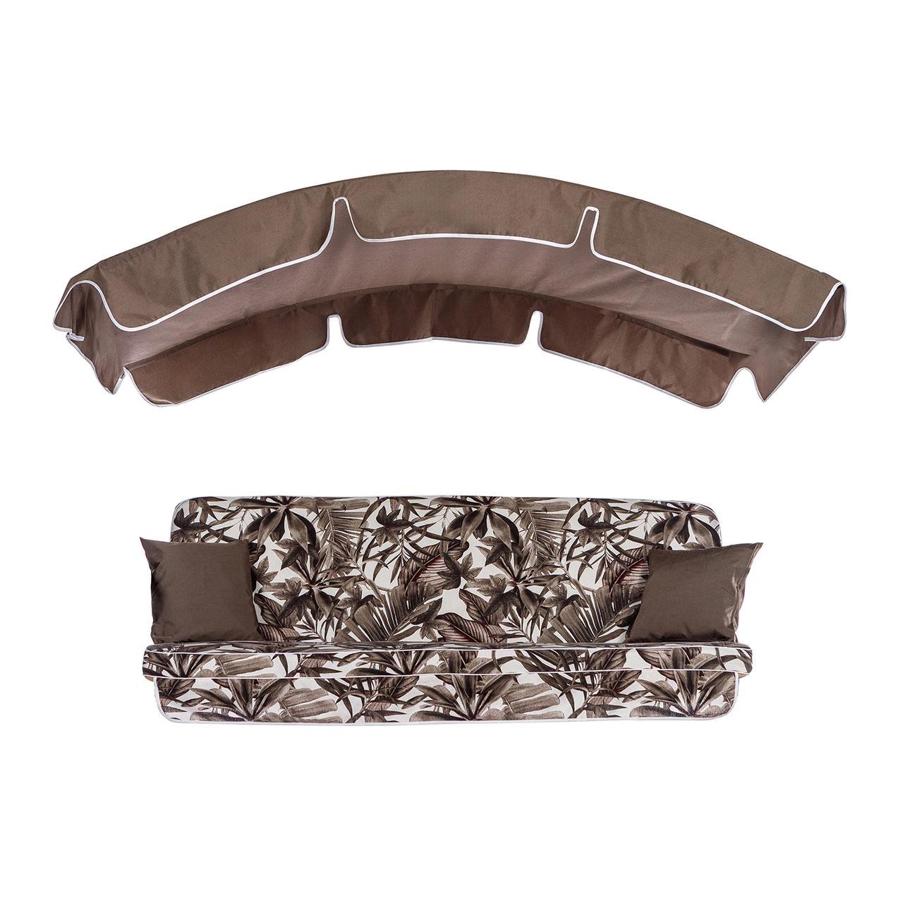 Комплект до гойдалки Ost-Fran BALI тканина Manglar negro 170x110x7 см (3935) - фото 1 Комплект до гойдалки Ost-Fran BALI тканина Manglar negro 170x110x7 см (3935) - фото 1