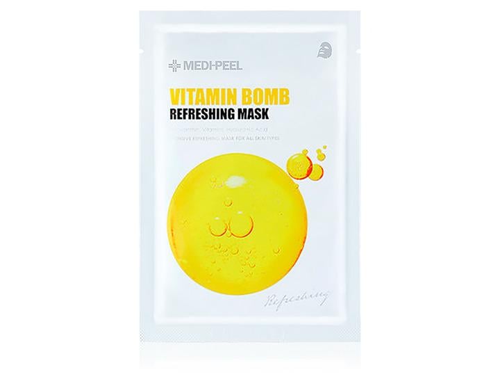 Маска тканинна тонізуюча для обличчя MEDI-PEEL Vitamin Bomb Refreshing Mask (8809409345390)