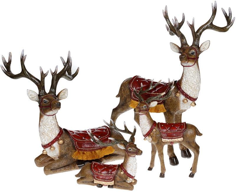 Фигура декоративная Королевский Олень 53х18х40 см - фото 2