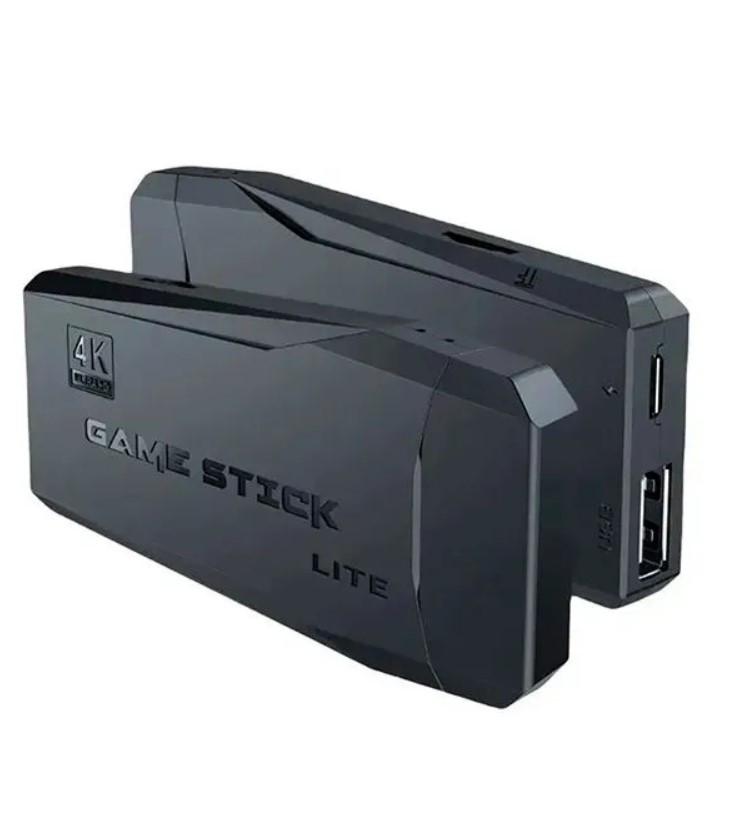 Ігрова приставка з джойстиками Game Stick 64 Гб Black (8626) - фото 4