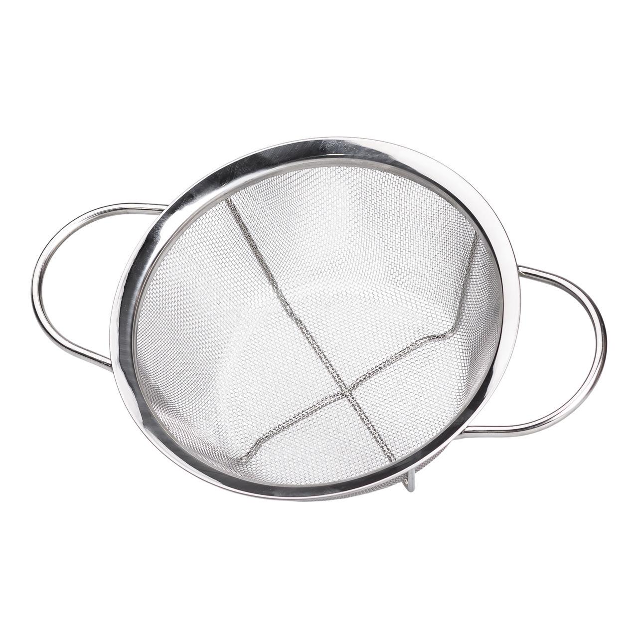 Дуршлаг с двумя ручками 20 см (HP-19-2-20) - фото 3 Дуршлаг с двумя ручками 20 см (HP-19-2-20) - фото 3