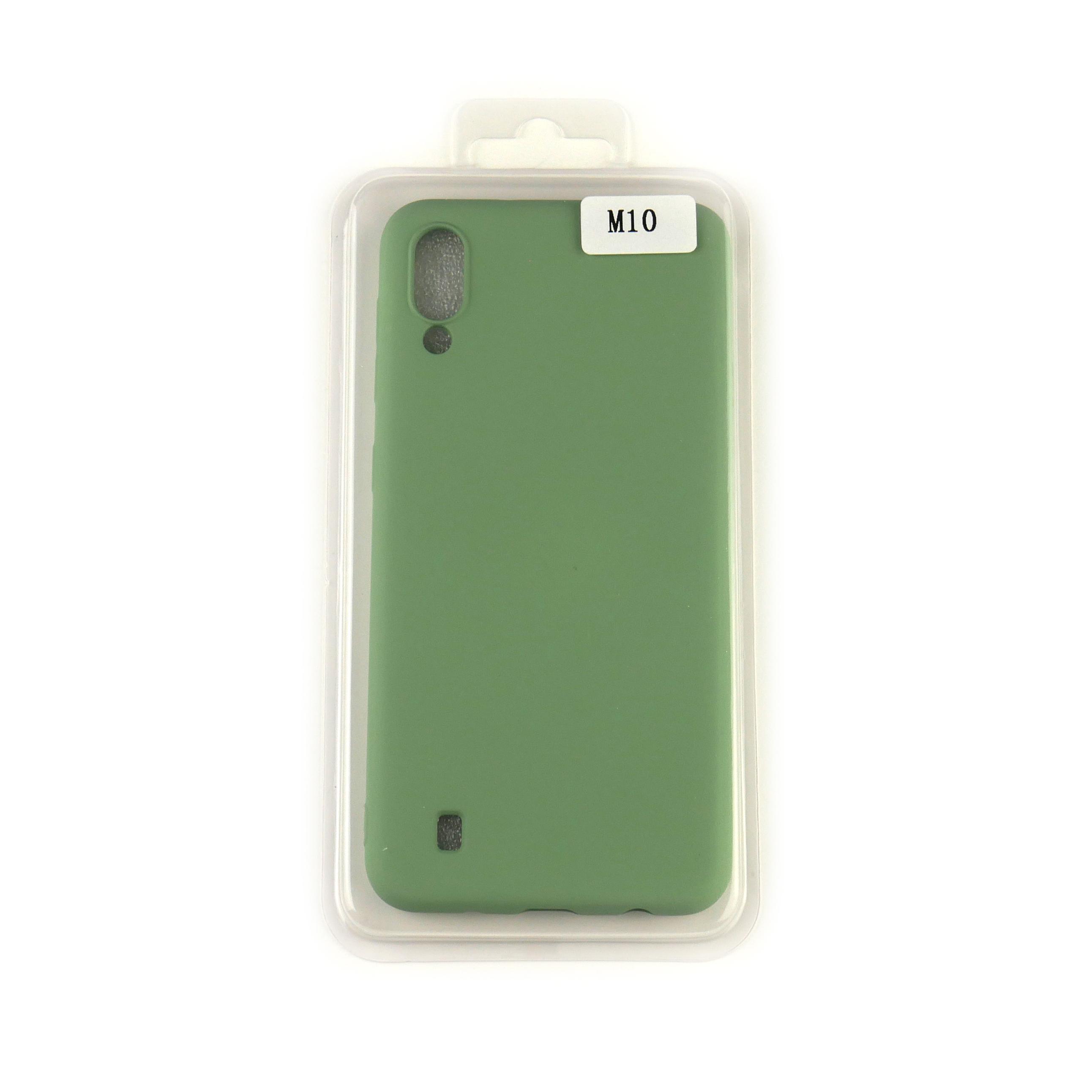 Чехол Silicone Case Full Cover Samsung M10 Зеленый