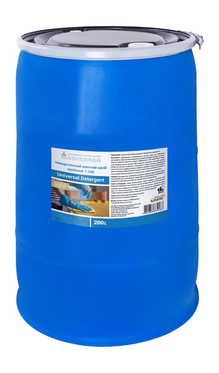 Універсальний миючий засіб Universal Detergent Gold 1:100 не пінний 200 л (23919430)