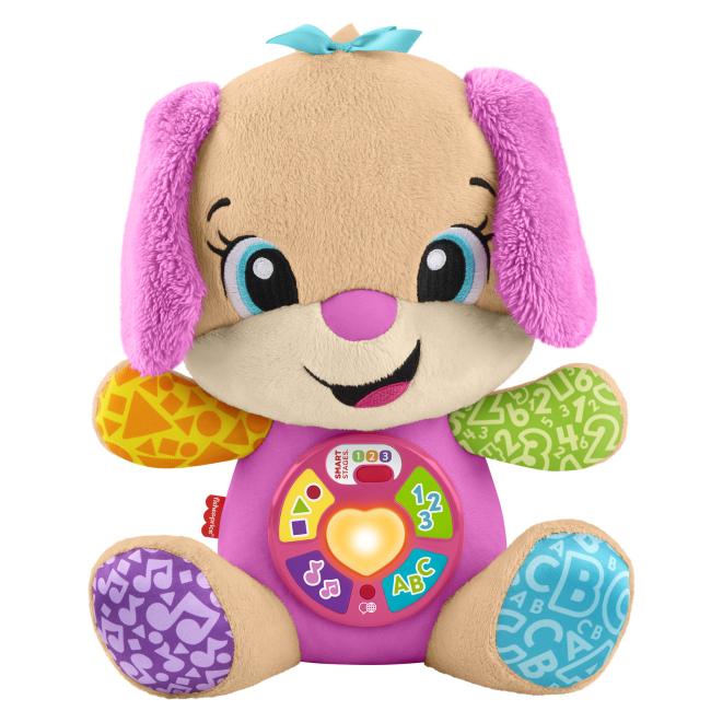 Собачка интерактивная Fisher-Price Smart Stages Сестренка умного щенка многоязычная Розовый (JFD32) Собачка интерактивная Fisher-Price Smart Stages Сестренка умного щенка многоязычная Розовый (JFD32)