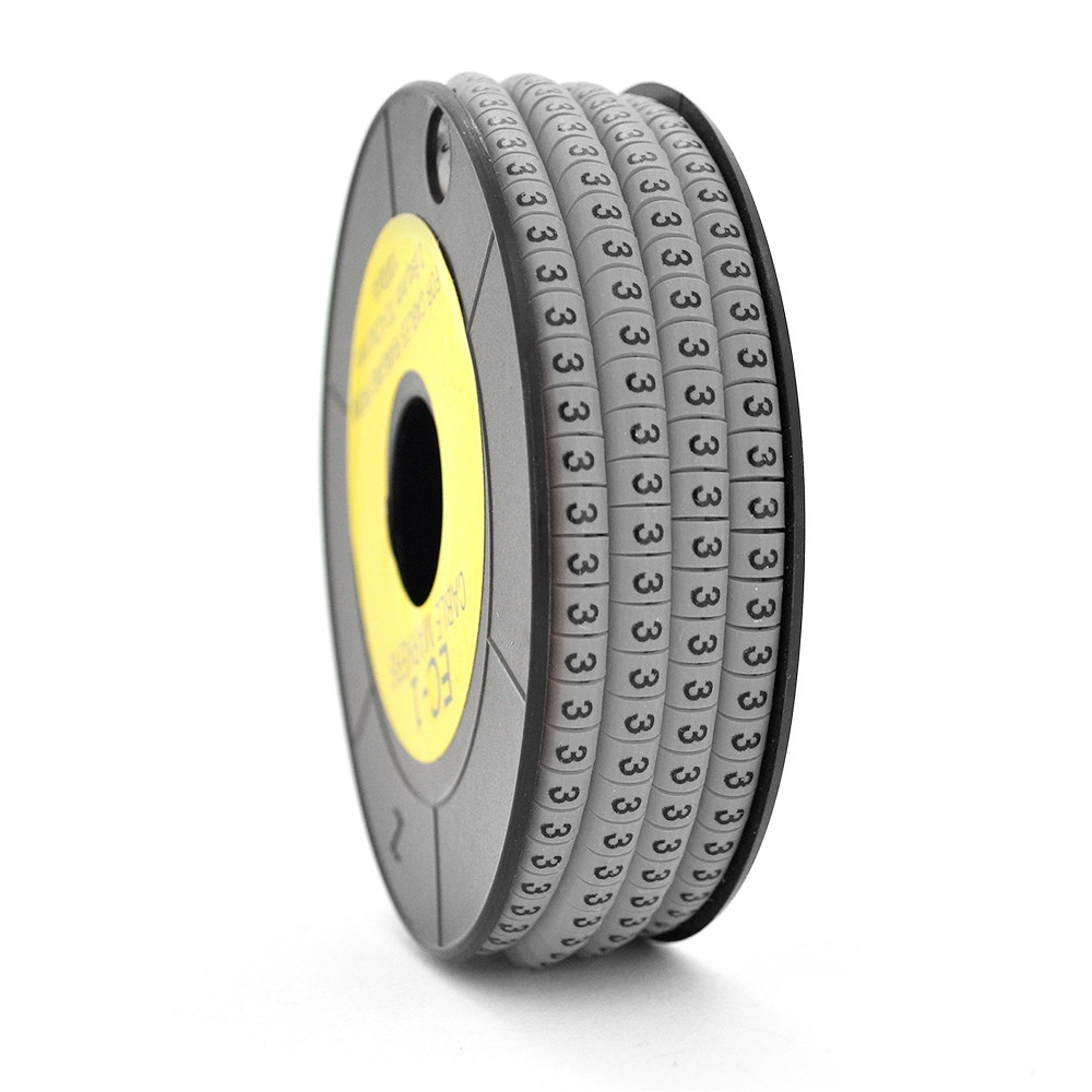 Маркер кабельный Voltronic 7 для идентификации 500 шт. 4 кв. м (21563)