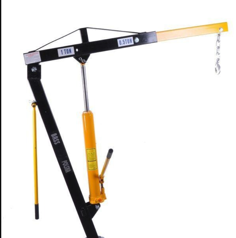 Подъемный кран гидравлический Bass Polska 3488 1 т 360° (3488)