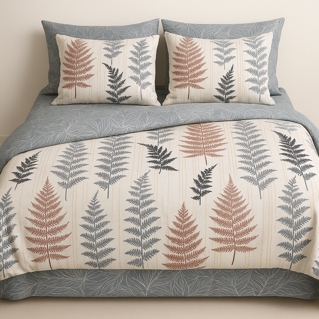 Комплект постільної білизни PaniPava Whispering Leaves бязь 155х215 см (10100521)