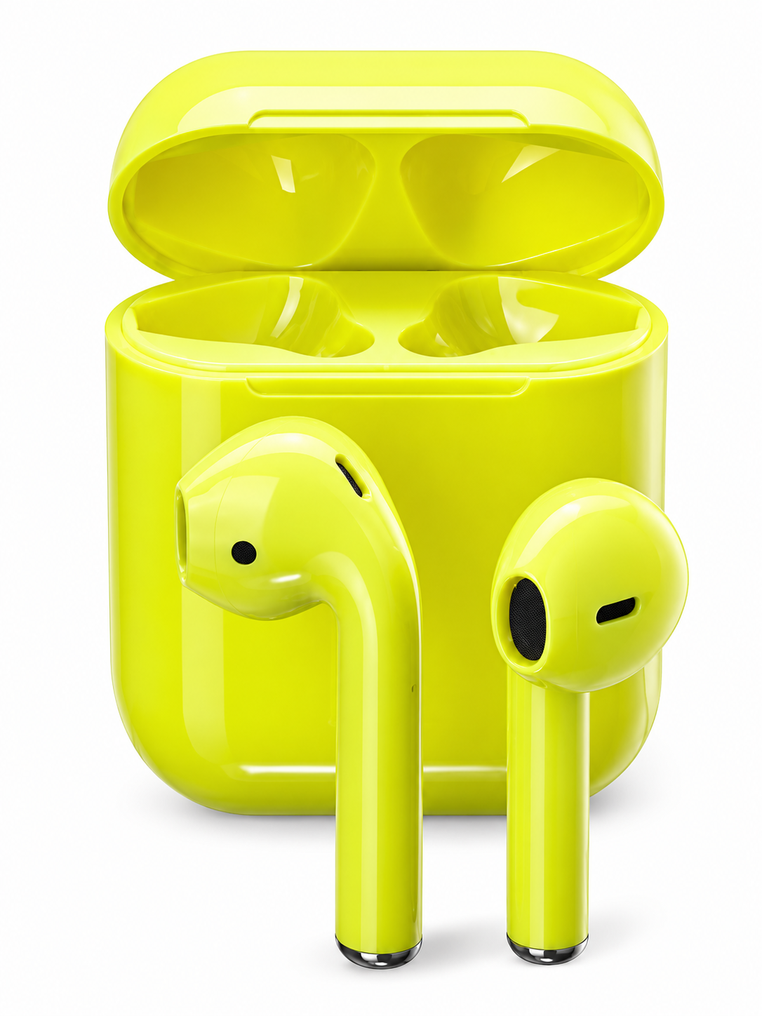 Bluetooth-наушники V20 моно с микрофоном Yellow (3512496)
