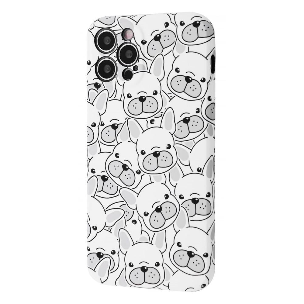 ᐉ Чехол неоновый WAVE NEON X LUXO Cute Series iPhone 13 bulldogs ...