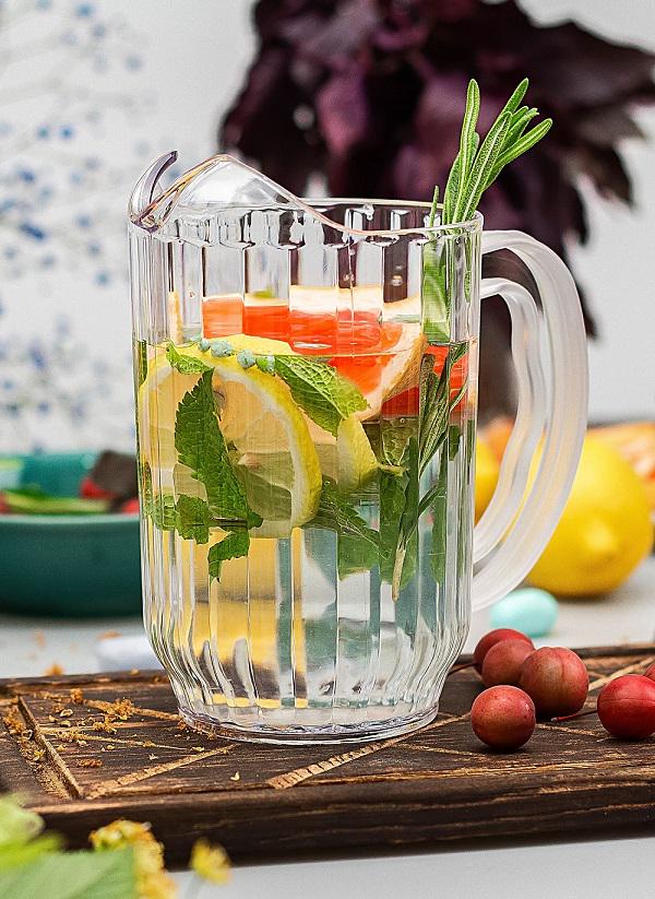 Кувшин One Chef из поликарбоната небьющийся 950 мл 17 см 10,4 см Прозрачный (48697) - фото 4 Кувшин One Chef из поликарбоната небьющийся 950 мл 17 см 10,4 см Прозрачный (48697) - фото 4