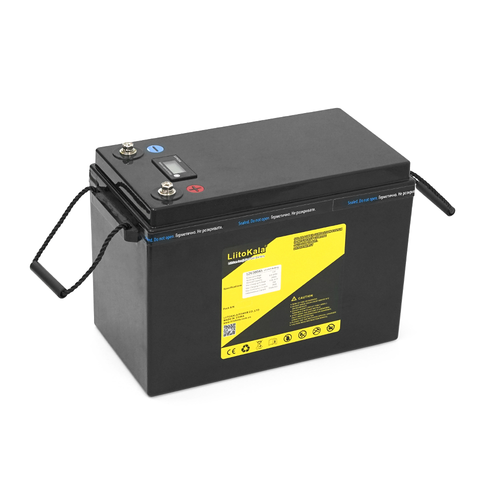 Акумуляторна батарея lifepo4 Liitokala 128v 200ah з bms lcd дисплей 355x180x245 мм 16 кг (YUT_V10748) Акумуляторна батарея lifepo4 Liitokala 128v 200ah з bms lcd дисплей 355x180x245 мм 16 кг (YUT_V10748)