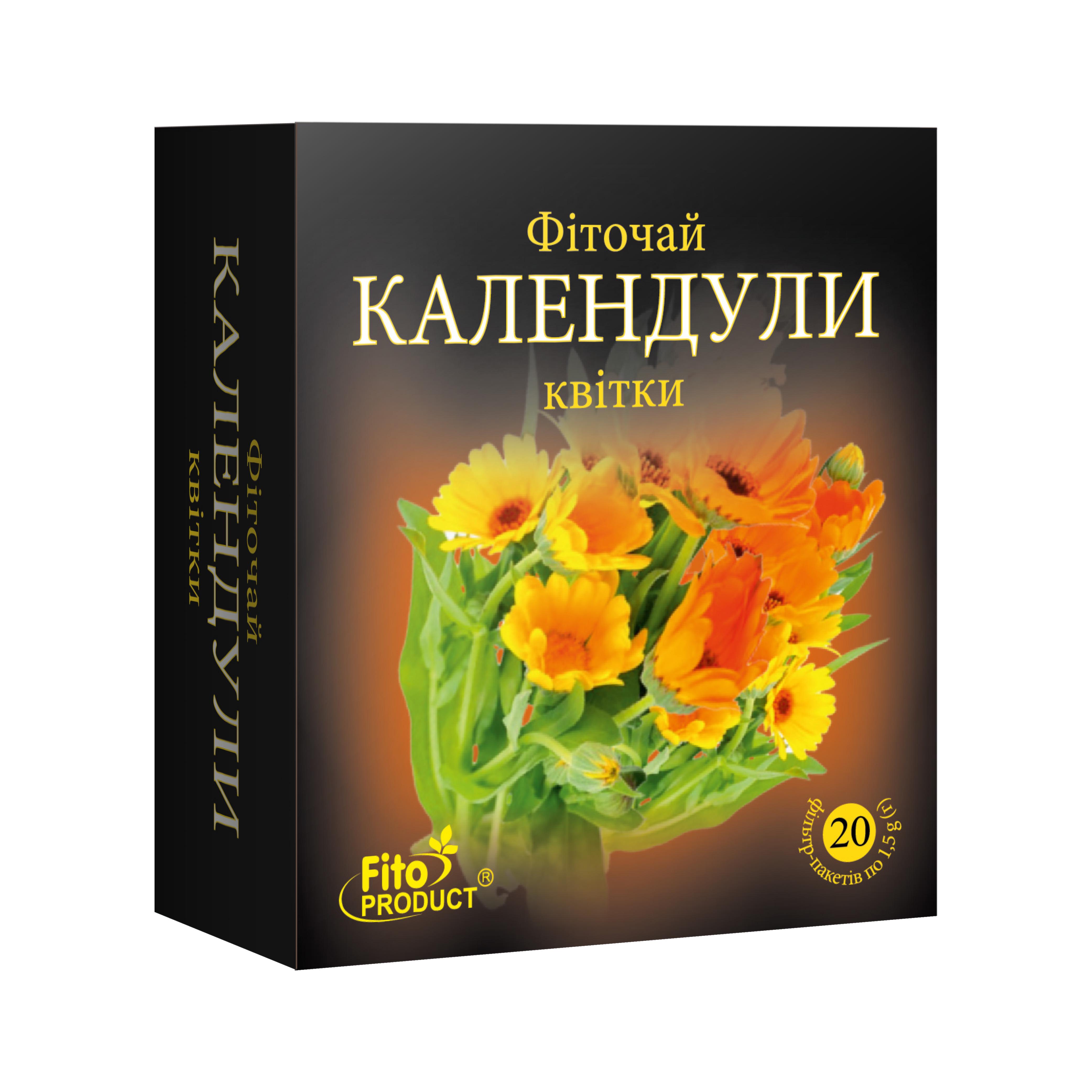 Фіточай Fito Product Календули квітки 20 шт. (4820159303274)