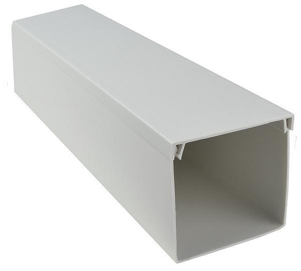 Канал кабельный АСКО-УКРЕМ STEP 60x60 мм 2 пог. м ПВХ Білий (A0070050044)