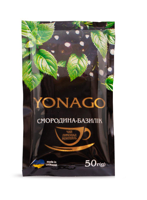 Чай YONAGO Смородина/базилик концентрат напитка 50 г (50606943259)