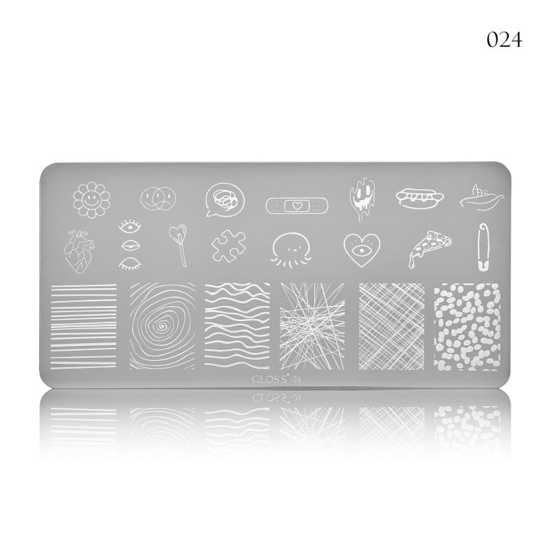Пластина для стемпинга GLOSS COMPANY 24 (233963)