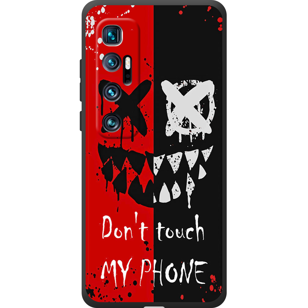 Чехол BoxFace Xiaomi Mi 10 Ultra Bad Smile Черный силикон (44423-up2468-44450)