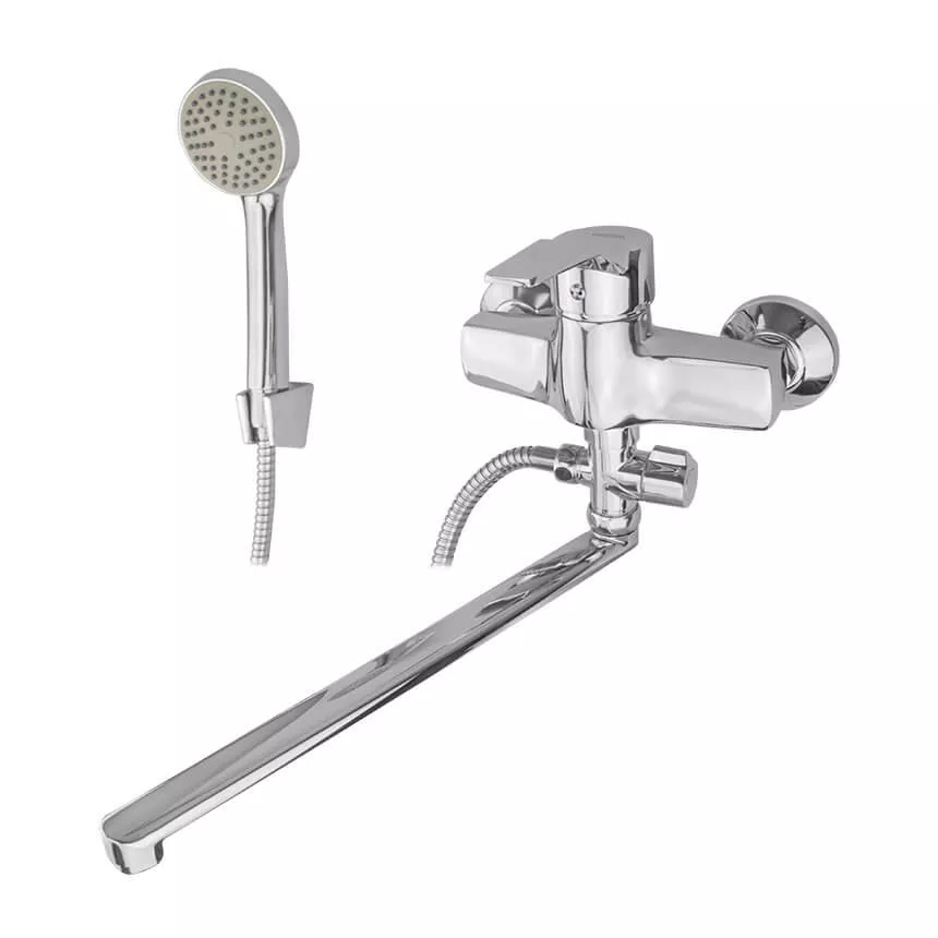 Смеситель для ванны Wezer EDN6-B183 Хром