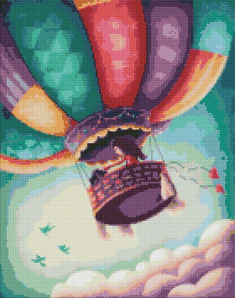 Алмазная мозаика Идейка В поисках приключений 40x50 см (Id-AMO7316)