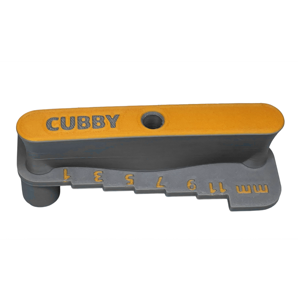 Шаблон центрошукач для розмітки осьової та паралельних ліній 80 мм (TUL.CMARK.01)