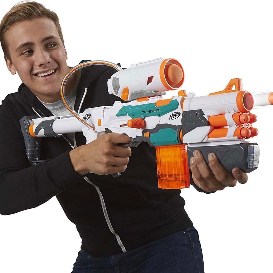 Бластер Nerf Modulus Tri-Strike (B5577) - фото 8