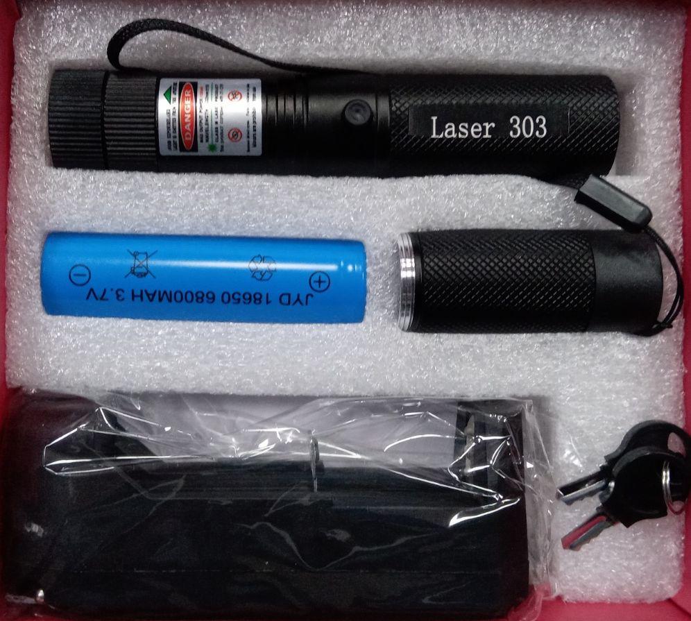 Указка лазерна LASER 303 GREEN (MS-13919) - фото 7