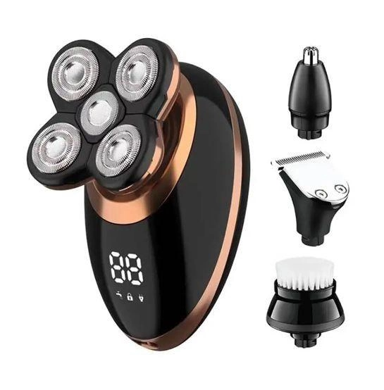 Набір чоловічий для догляду за обличчям VGR 5в1 електробритва Waterproof IPX5/тример для носа/бороди (V-316) - фото 6 Набір чоловічий для догляду за обличчям VGR 5в1 електробритва Waterproof IPX5/тример для носа/бороди (V-316) - фото 6