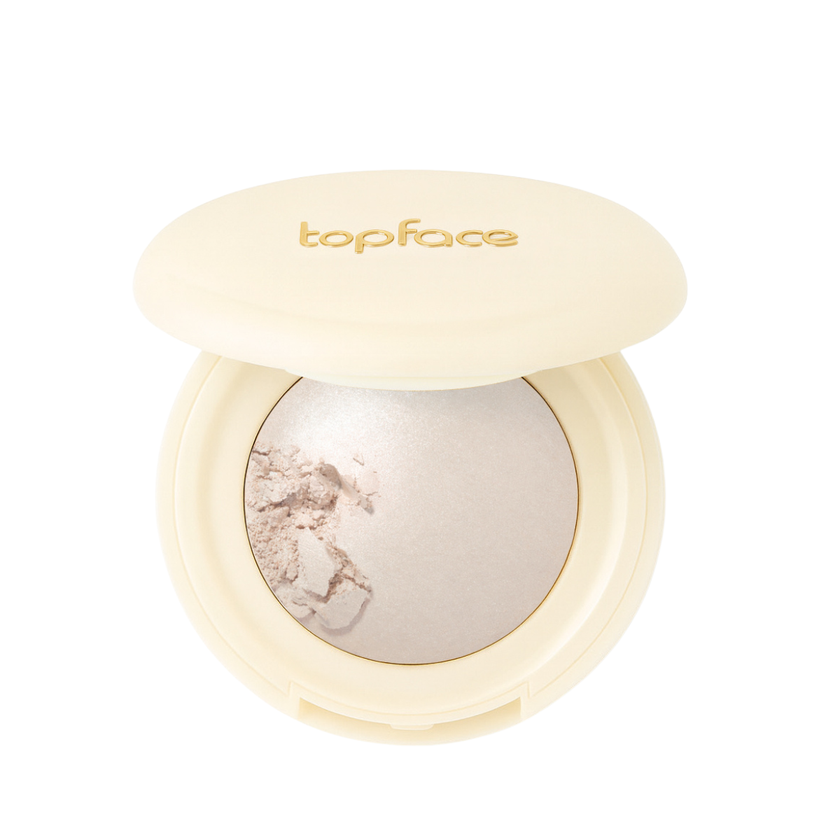 Хайлайтер запеченный Topface ProHD Natural Glow Baked Highlighter PT706 001 Pure Light Светло-бежевый
