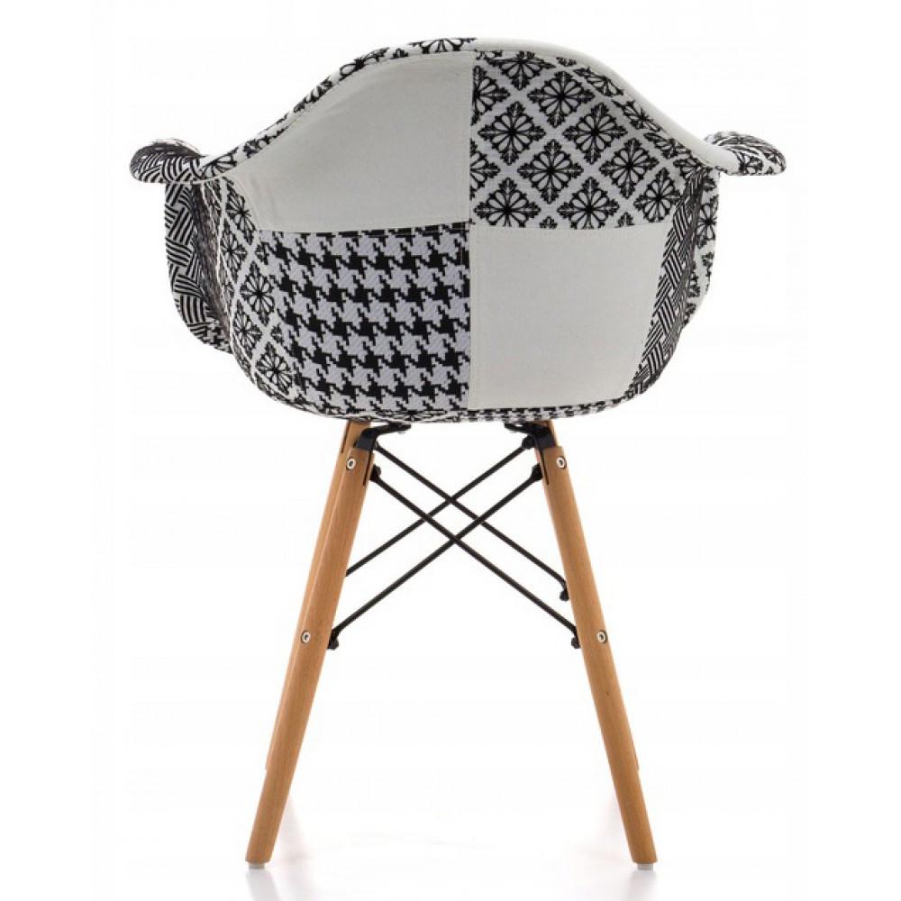 Стул для кухни обеденный Bonro В-437 PW02 PATCHWORK (42300084) - фото 6 Стул для кухни обеденный Bonro В-437 PW02 PATCHWORK (42300084) - фото 6