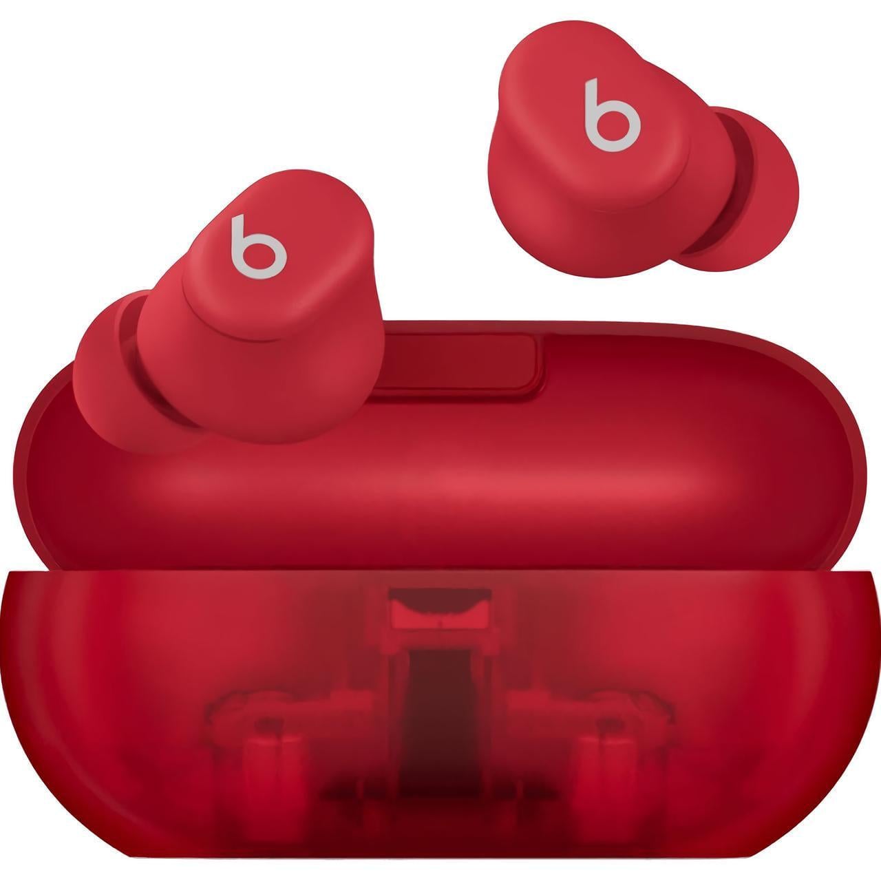 Навушники бездротові в кейсі Beats by Dr. Dre Solo Buds Червоний (MUW03)