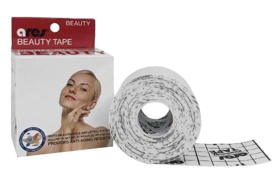 Тейп для обличчя Кінезіологічний Ares Beauty Tape White - фото 1