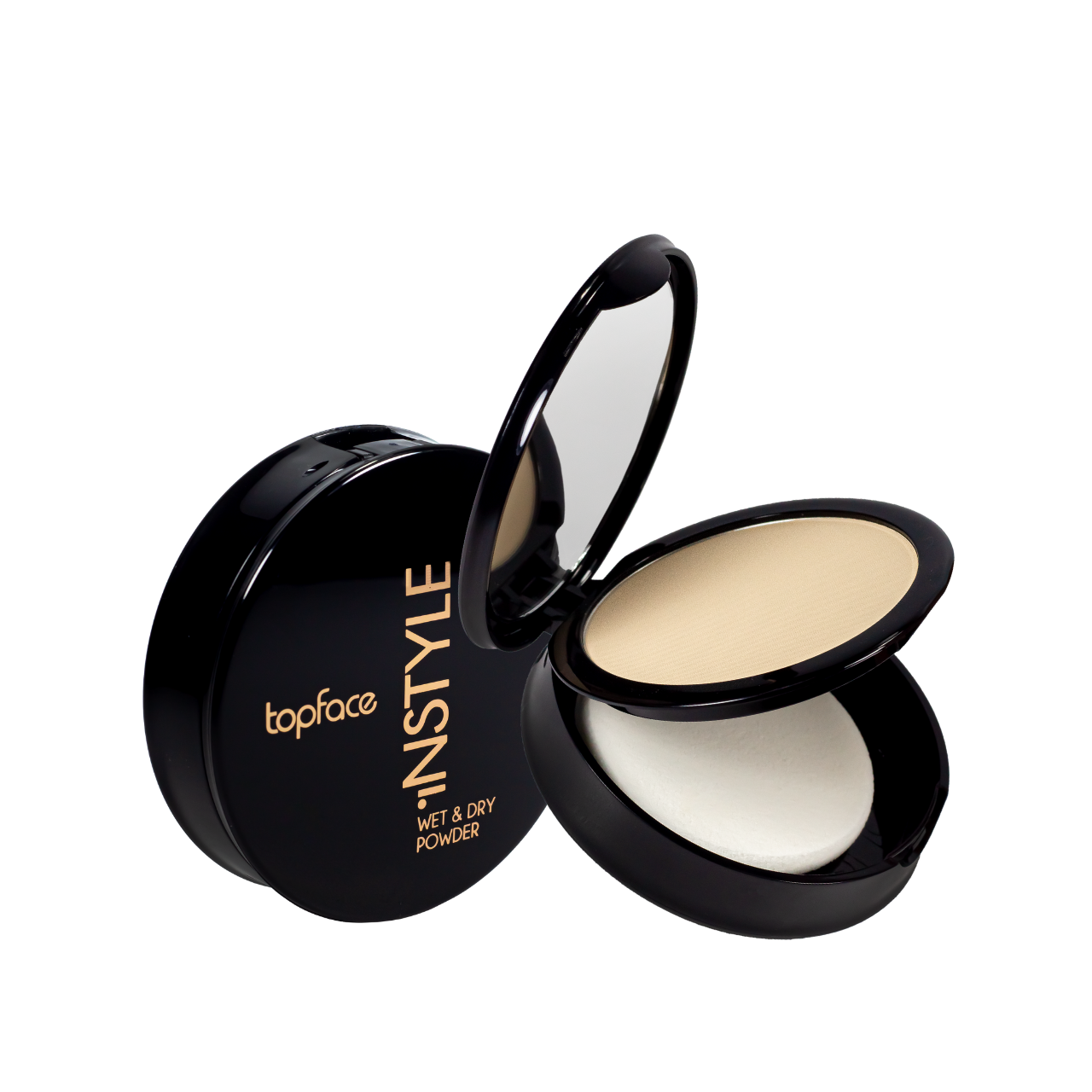 Пудра для обличчя TopFace Instyle Wet&Dry Powder PT261 № 01 Слонова кістка (851497870)