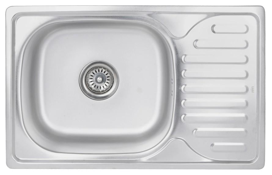 Мойка для кухни Brinex 6642 BRIN6642SAT08 врезная 0,8 мм (63433)