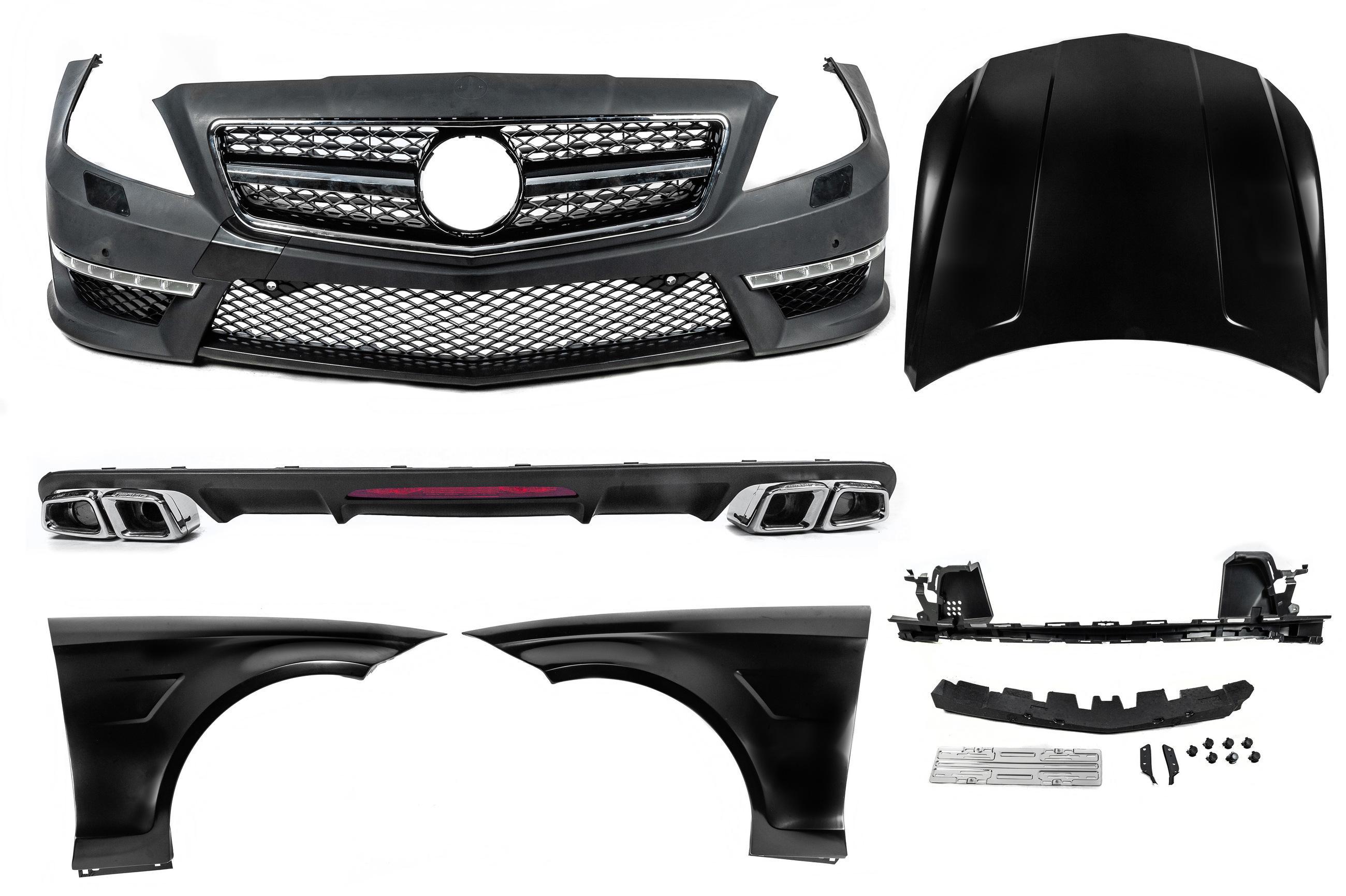 Тюнинг комплект обвесов GBT AMG для Mercedes CLS C218 2011-2018 (20680)