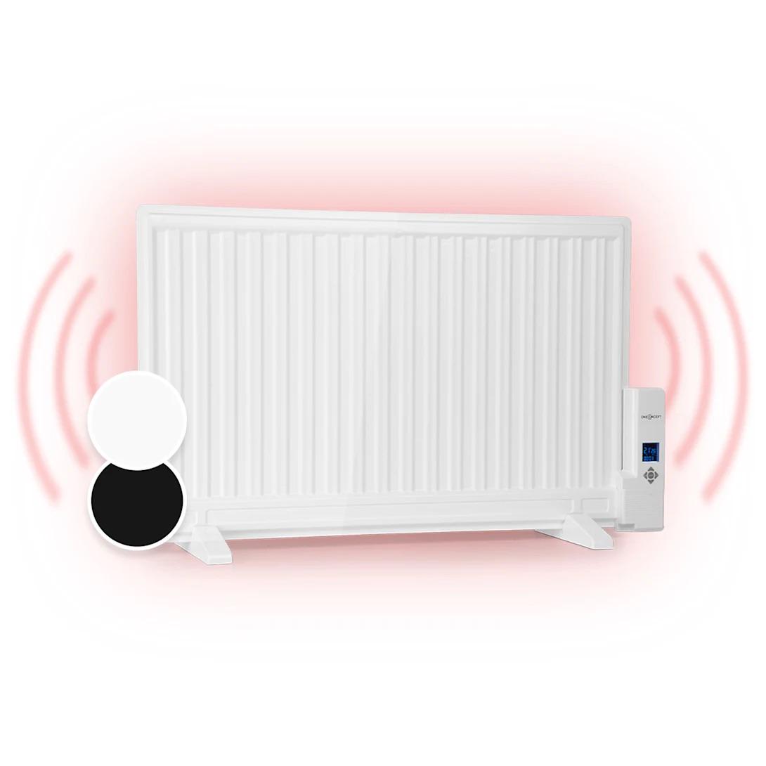 Обігрівач масляний OneConcept Wallander Ölradiator 800 Вт Білий - фото 8