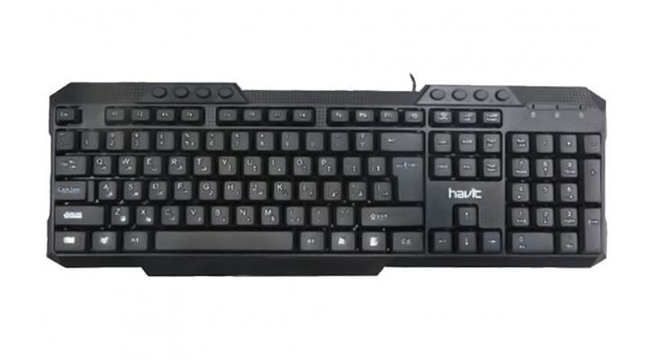 Клавиатура проводная Havit HV-KB613 Черный