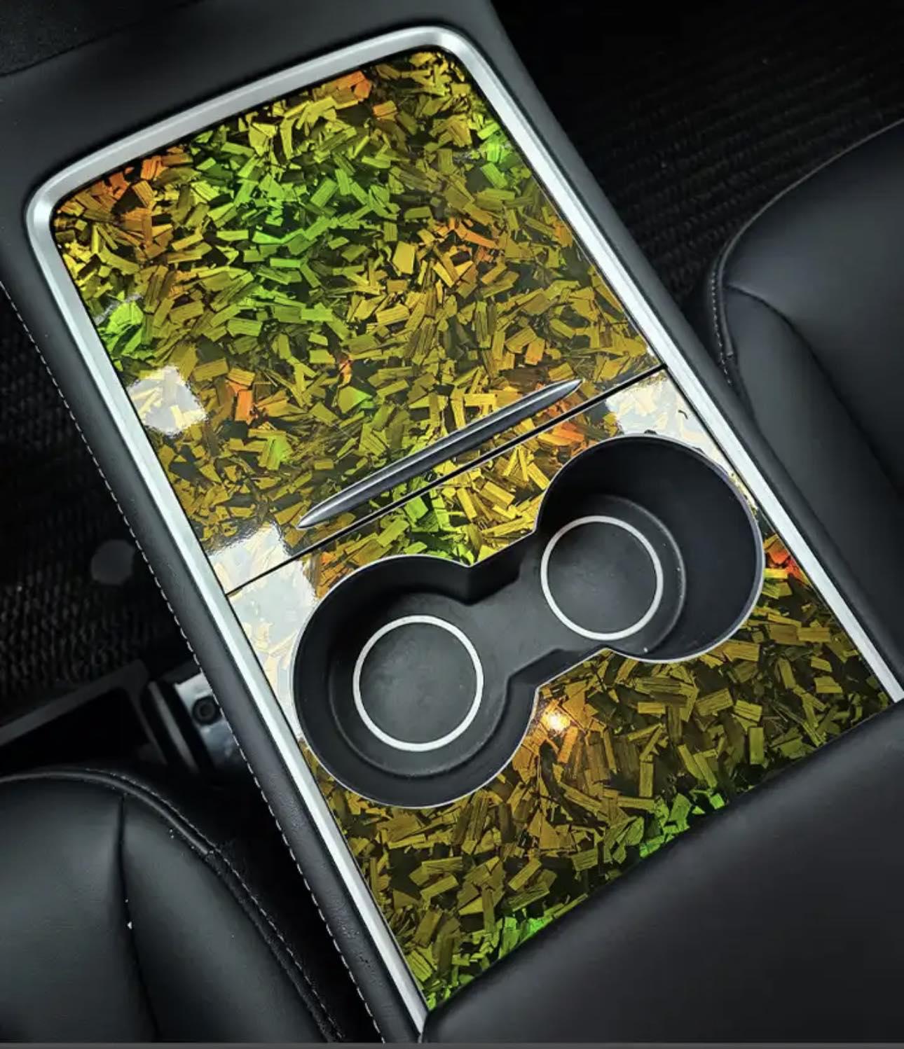 Плівка самоклеюча СONGSHANG під кований ломаний карбон супер глянець 30x150 см (2204984637) - фото 6