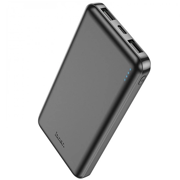 Павербанк Hoco J100 High-ranking 10000 mAh 2.1A Чорний (PGHR4381)