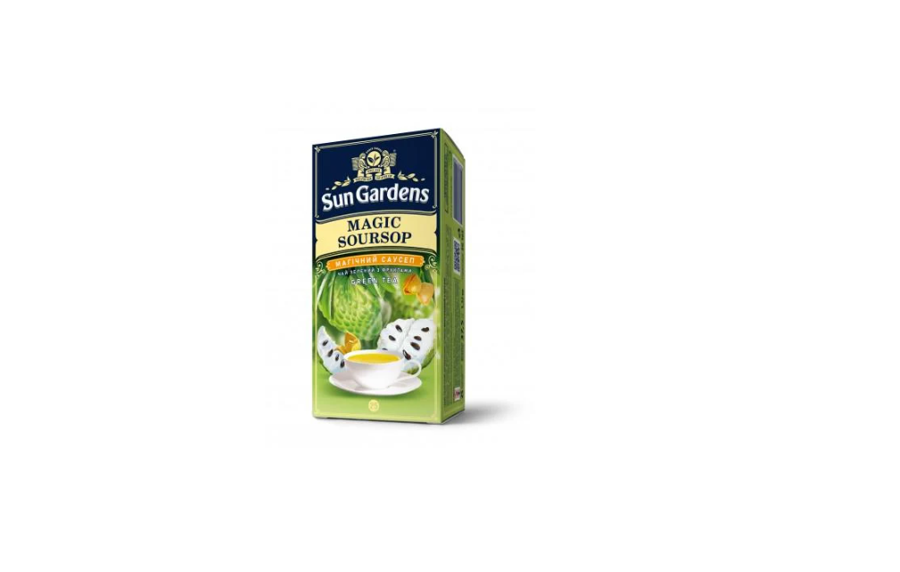 Чай зелений Sun Gardens Magic Soursop 37,5 г (25 ф/п)