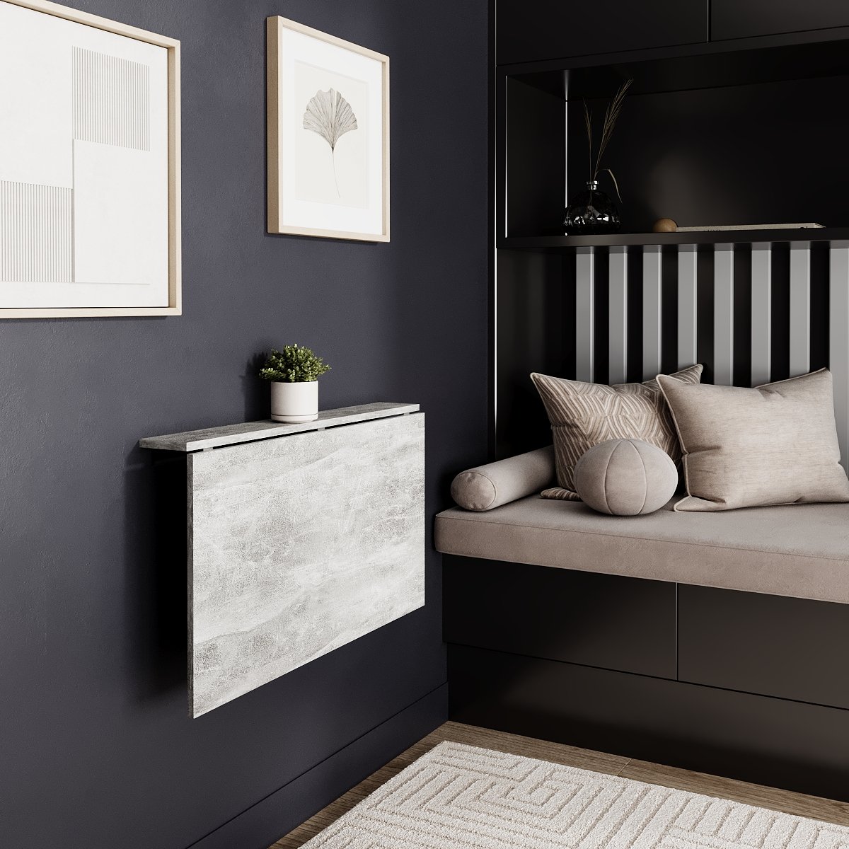 Стол-трансформер ART IN HEAD Mini 900x120 мм Ателье светлый (TB20040000030) - фото 4