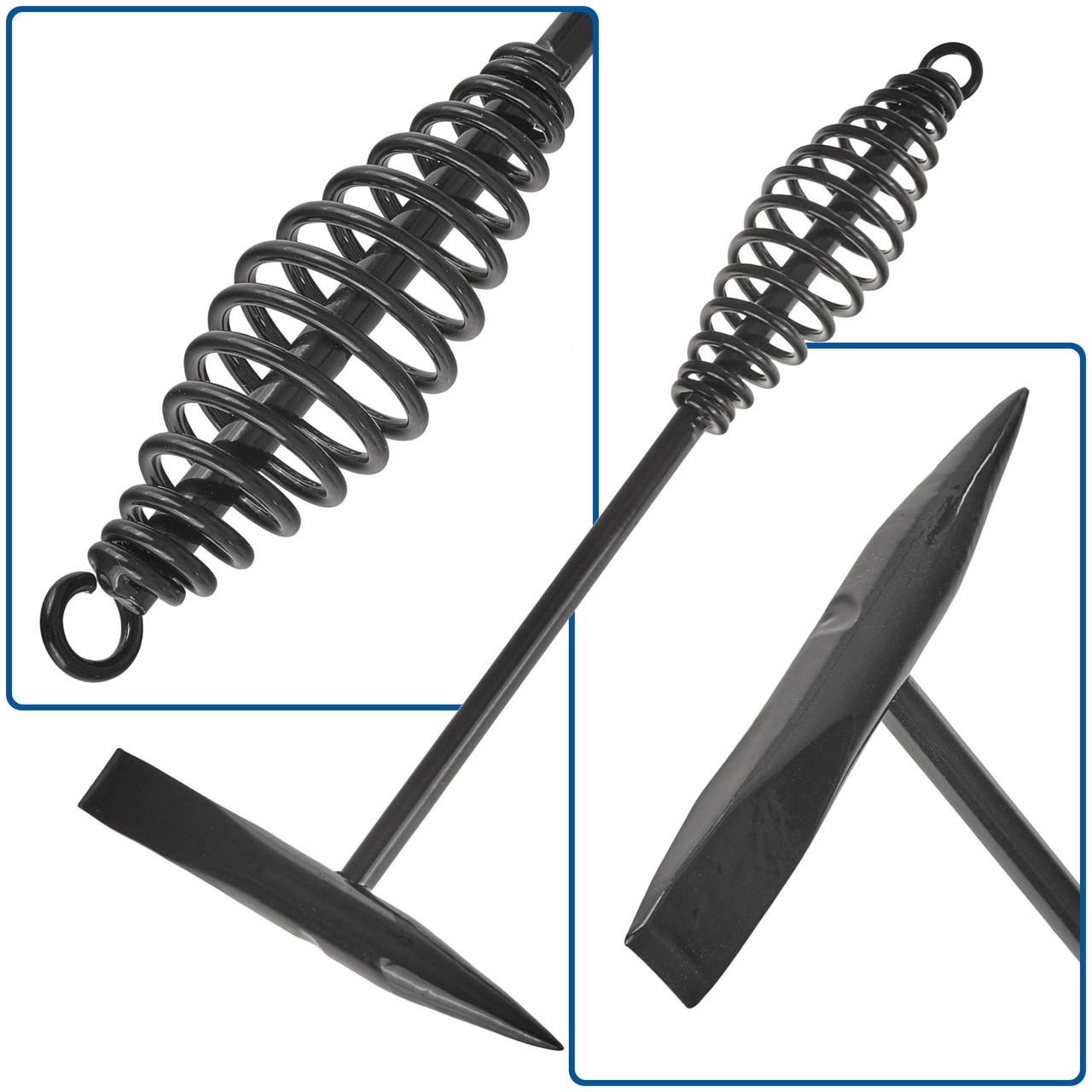 Молоток зварювальника GeKo з металевою пружинною ручкою 300 г (G72237) - фото 2 Молоток зварювальника GeKo з металевою пружинною ручкою 300 г (G72237) - фото 2