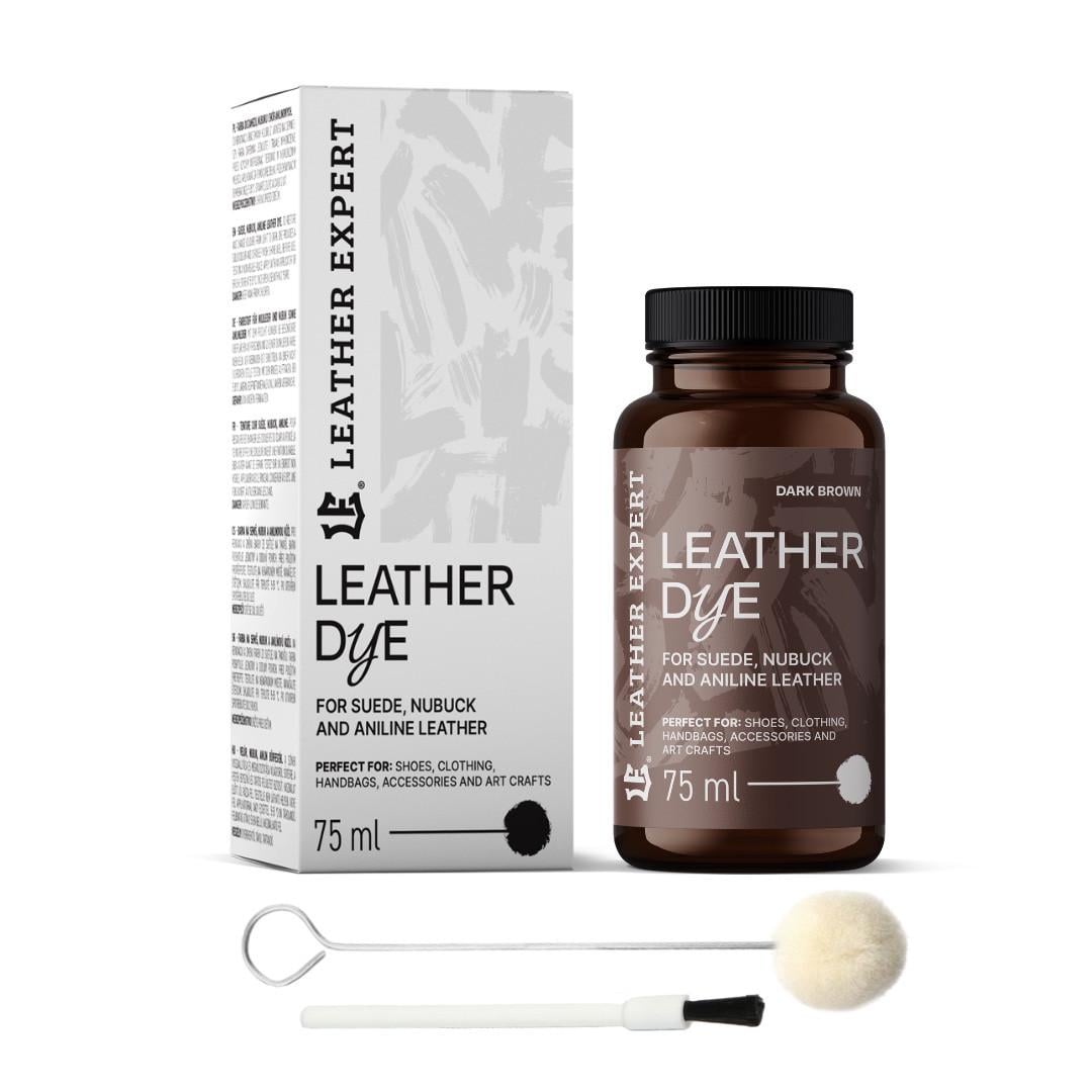 Краска для замши нубука и анилина Leather Leather Expert Dye 75 мл Черный