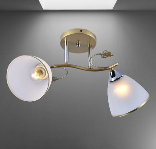 Люстра на 2 лампы Valeso декоративная (195147/2)