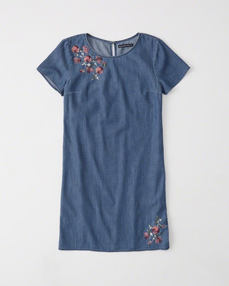 Платье джинсовое Abercrombie & Fitch 2183-105 М Синее (11-16) - фото 4 Платье джинсовое Abercrombie & Fitch 2183-105 М Синее (11-16) - фото 4