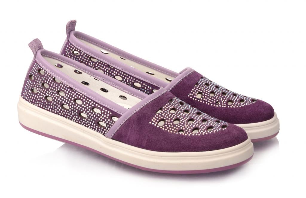 Туфлі Topitop для дівчаток 2502 замша. р. 31 Фіолетовий